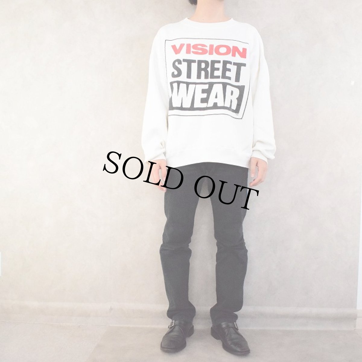 画像5: 80's VISION STREET WEAR スケートブランド ポケ付きスウェット (5)