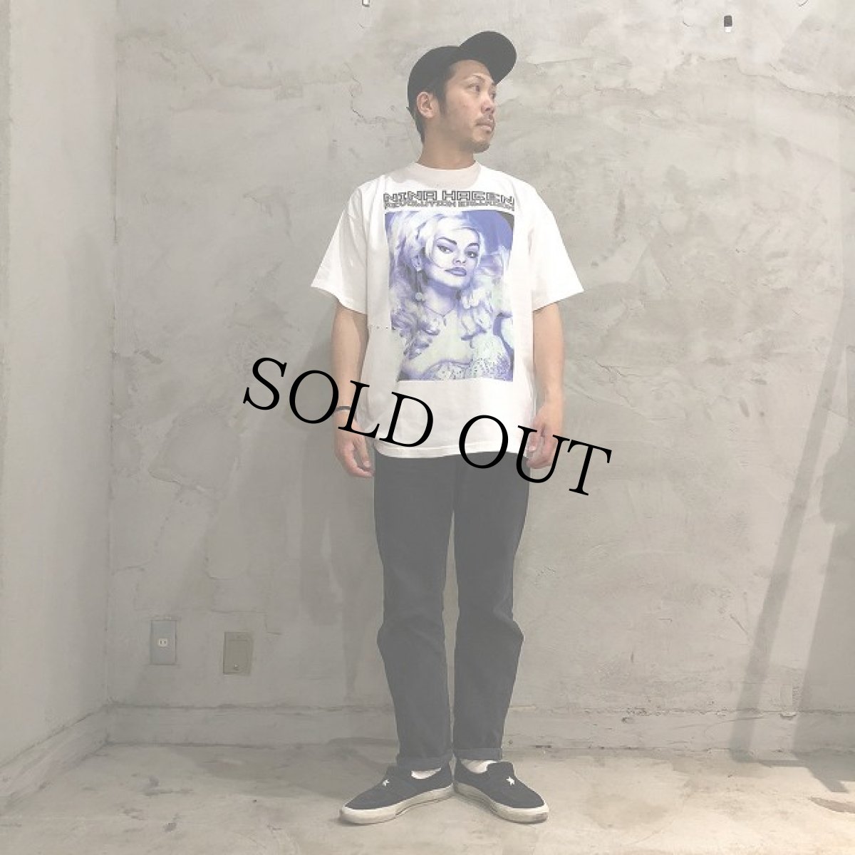 画像2: 90's NINA HAGEN "Revolution Ballroom " USA製 パンクロックTシャツ XL (2)