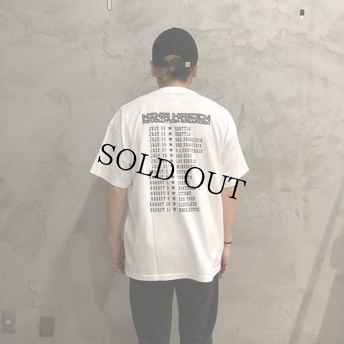 画像5: 90's NINA HAGEN "Revolution Ballroom " USA製 パンクロックTシャツ XL (5)