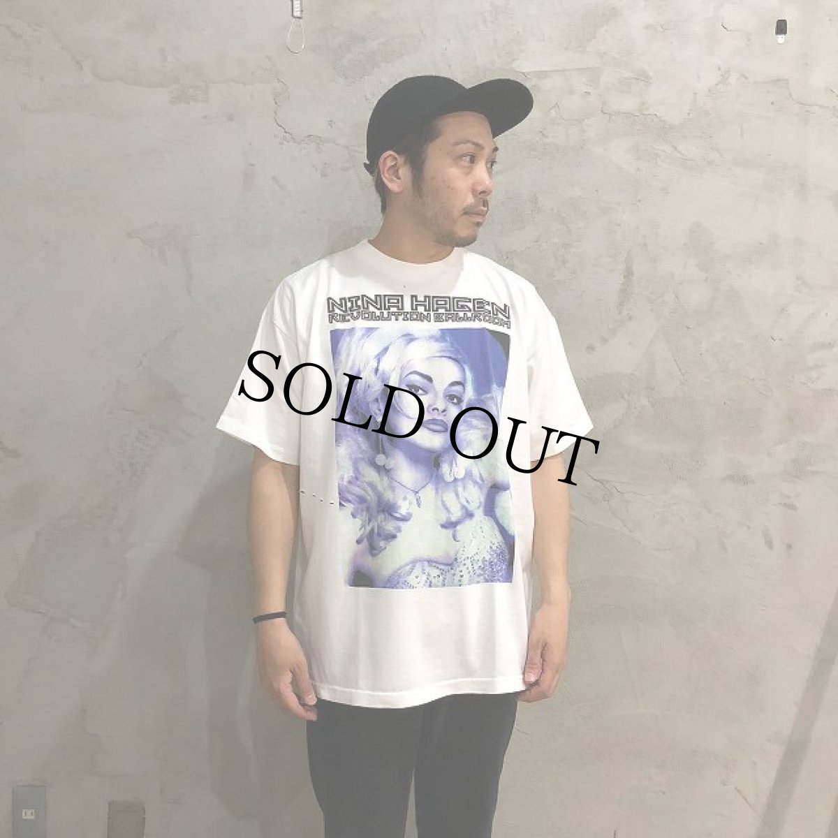 画像3: 90's NINA HAGEN "Revolution Ballroom " USA製 パンクロックTシャツ XL (3)