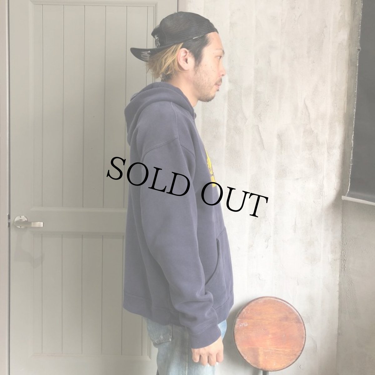 画像3: BLACKLABEL 袖プリント スケータースウェットパーカ (3)