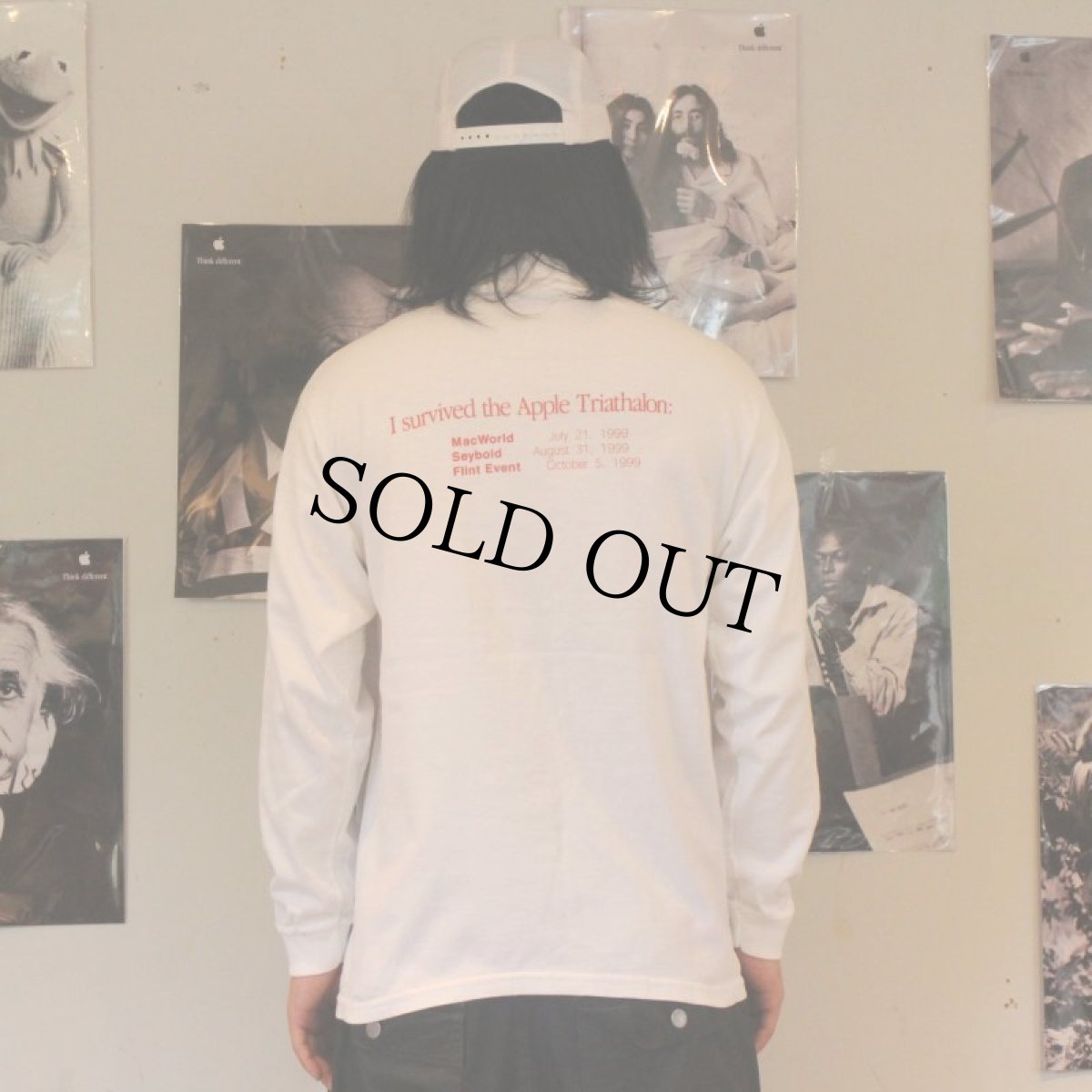 画像5: 1999 Apple "Apple Launch Team" モックネックロンT M (5)