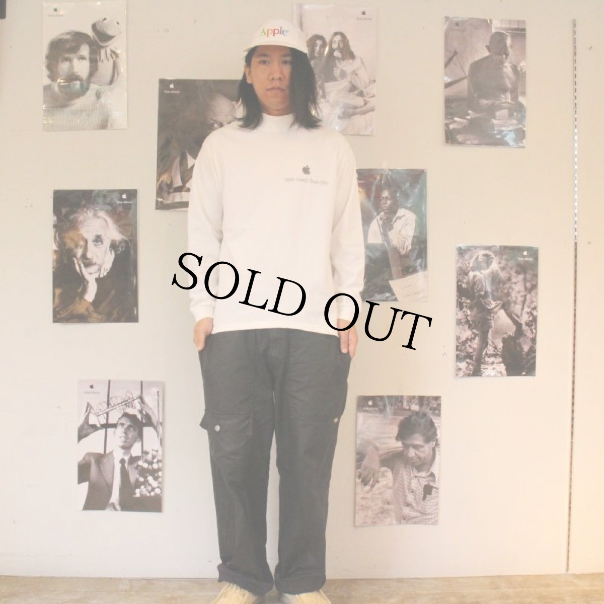 画像6: 1999 Apple "Apple Launch Team" モックネックロンT M (6)