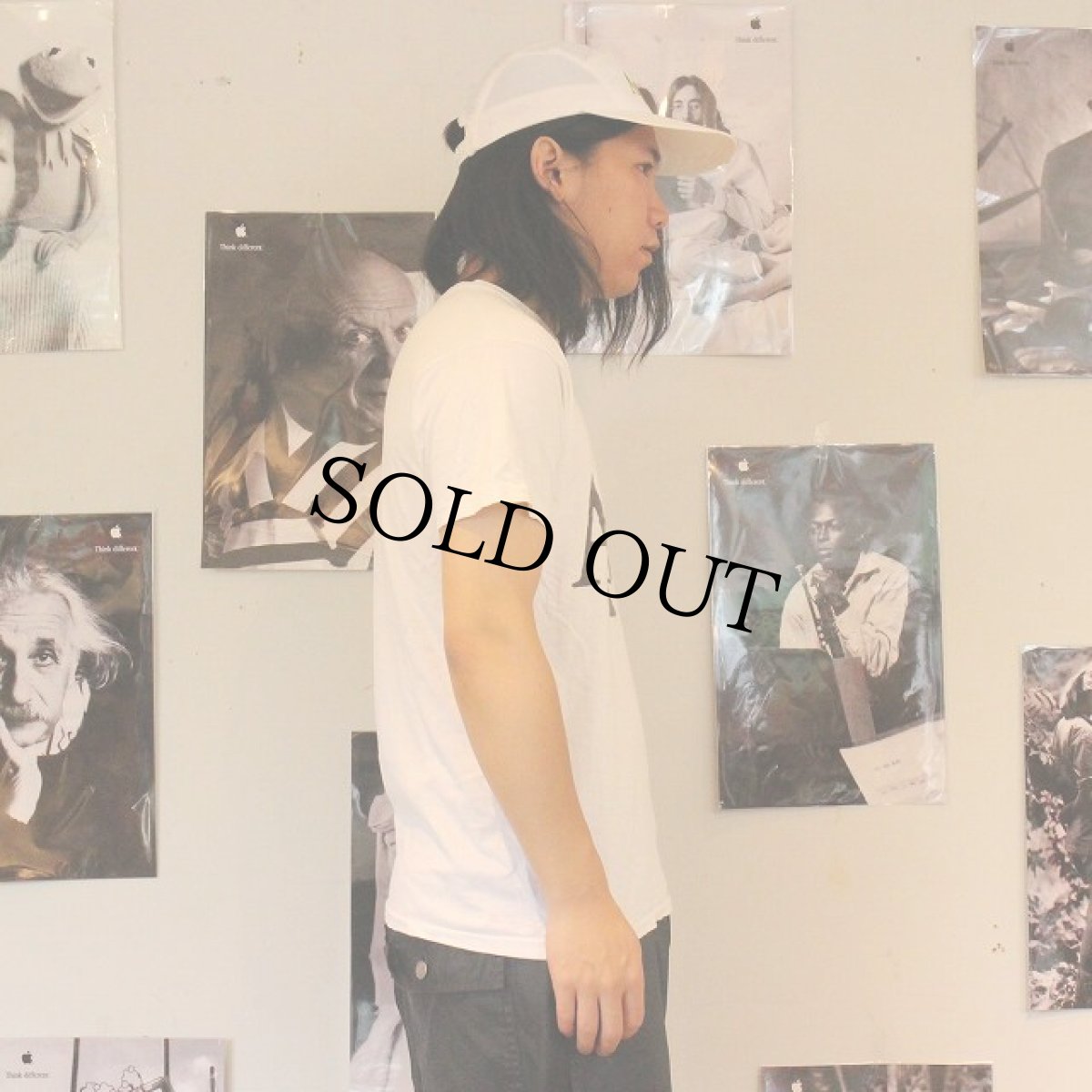 画像3: 80's Apple USA製 "Apple" レインボーロゴTシャツ L (3)