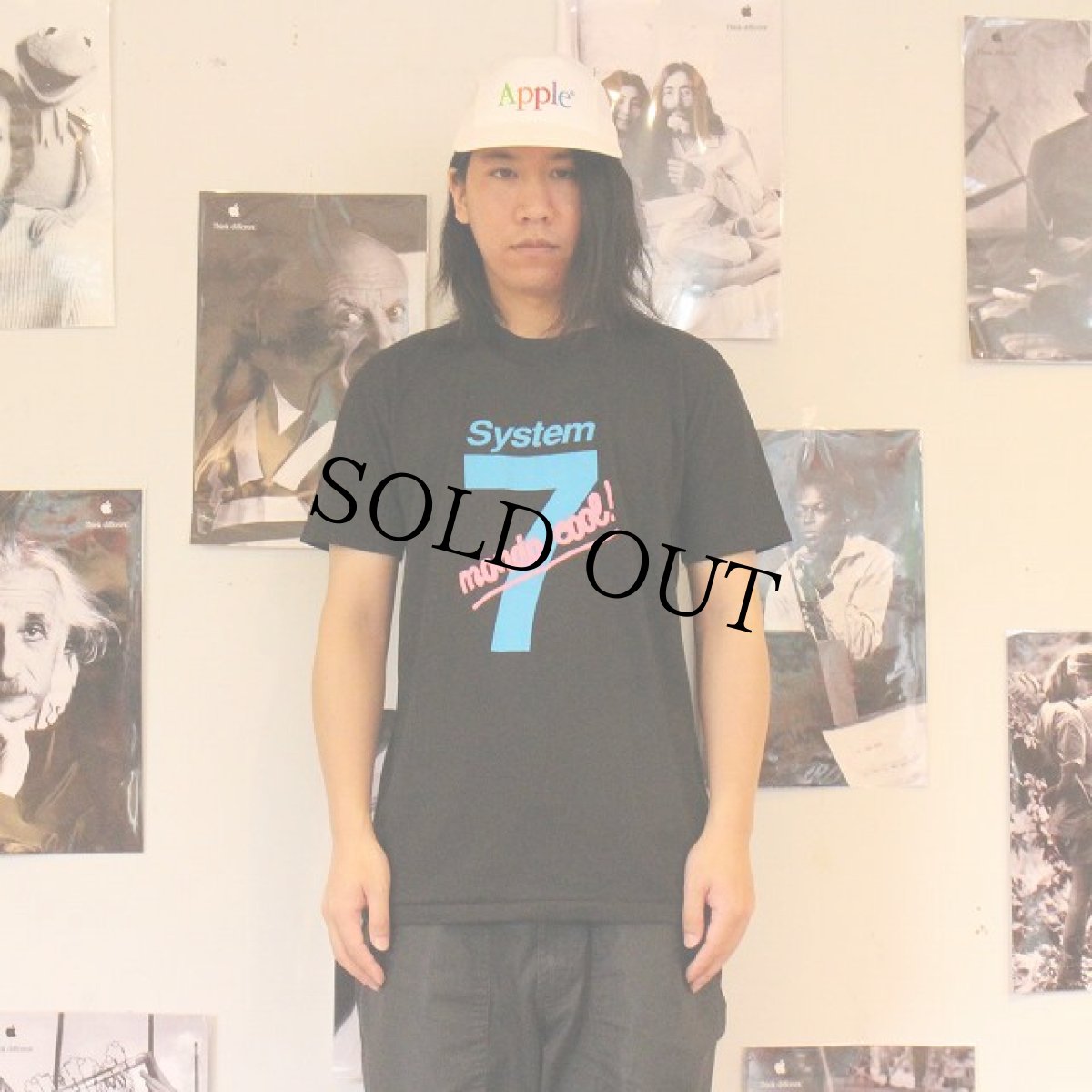 画像3: 90's Apple USA製 "System 7" プリントTシャツ DEADSTOCK M (3)