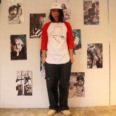 画像5: 80's Apple USA製 ピカソデザイン ラグランTシャツ L (5)