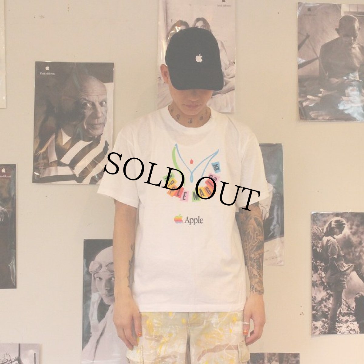 画像2: 90's Apple "APPLE MAGIC '95" プリントTシャツ DEADSTOCK (2)