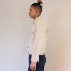 画像3: 70's〜 Levi's USA製 生成りデニムジャケット 38 (3)