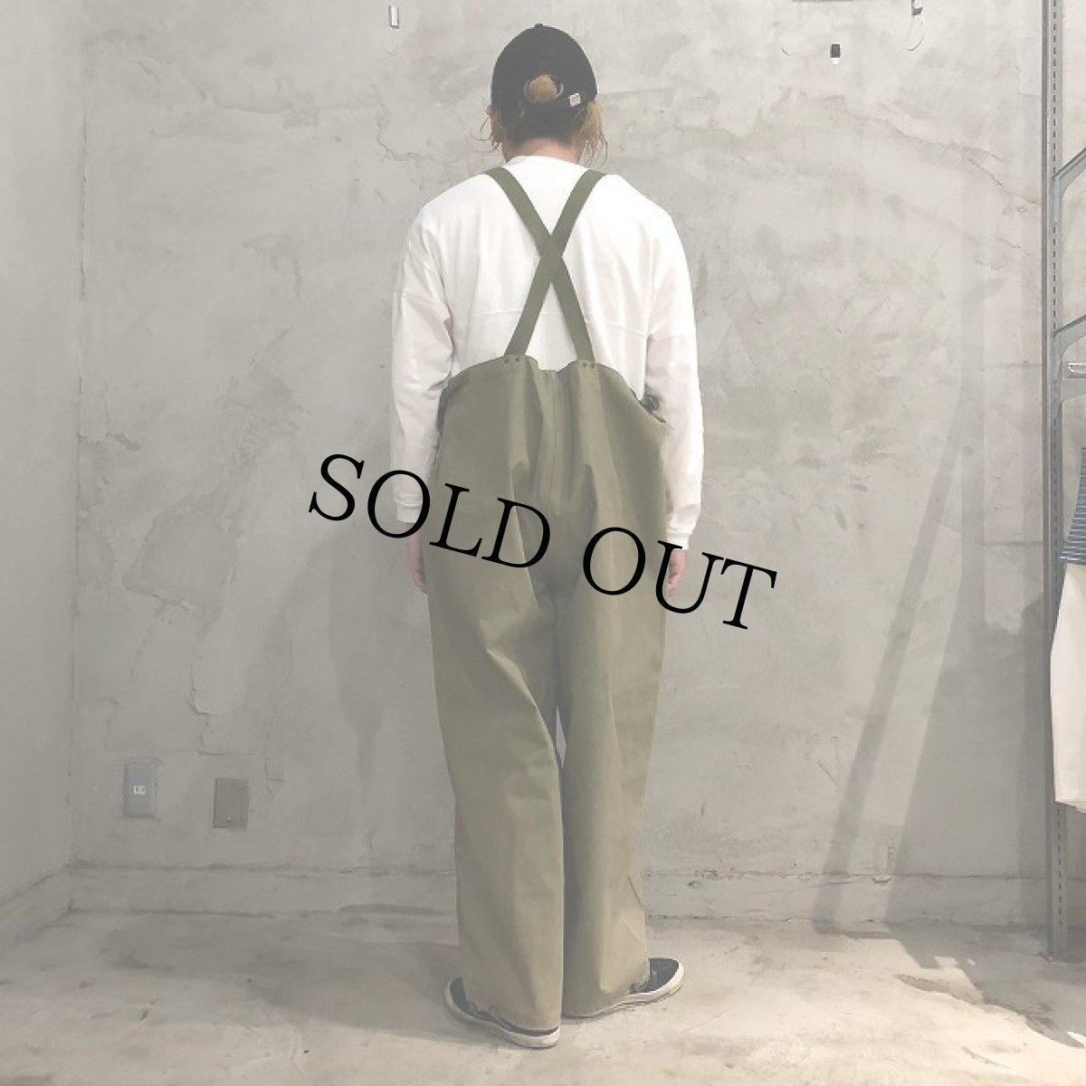 画像5: 40's U.S.NAVY N-2 デッキレインオーバーオール M (5)