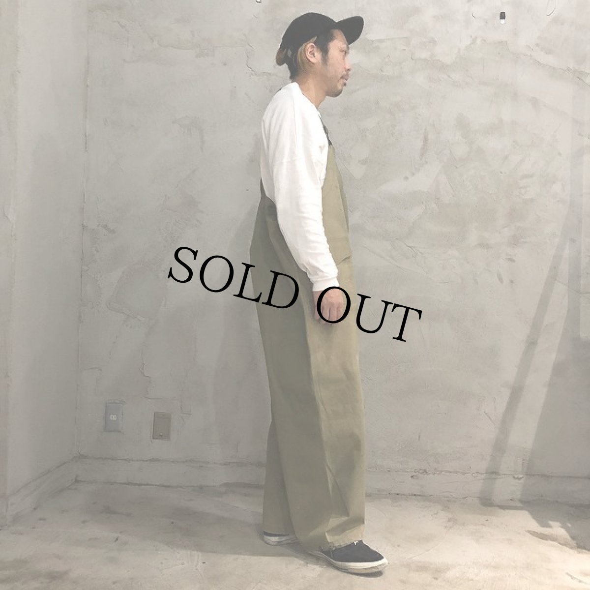 画像4: 40's U.S.NAVY N-2 デッキレインオーバーオール M (4)