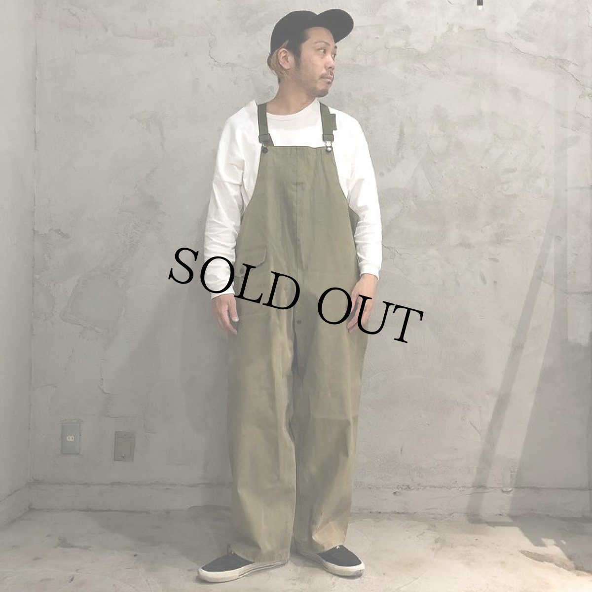 画像3: 40's U.S.NAVY N-2 デッキレインオーバーオール M (3)