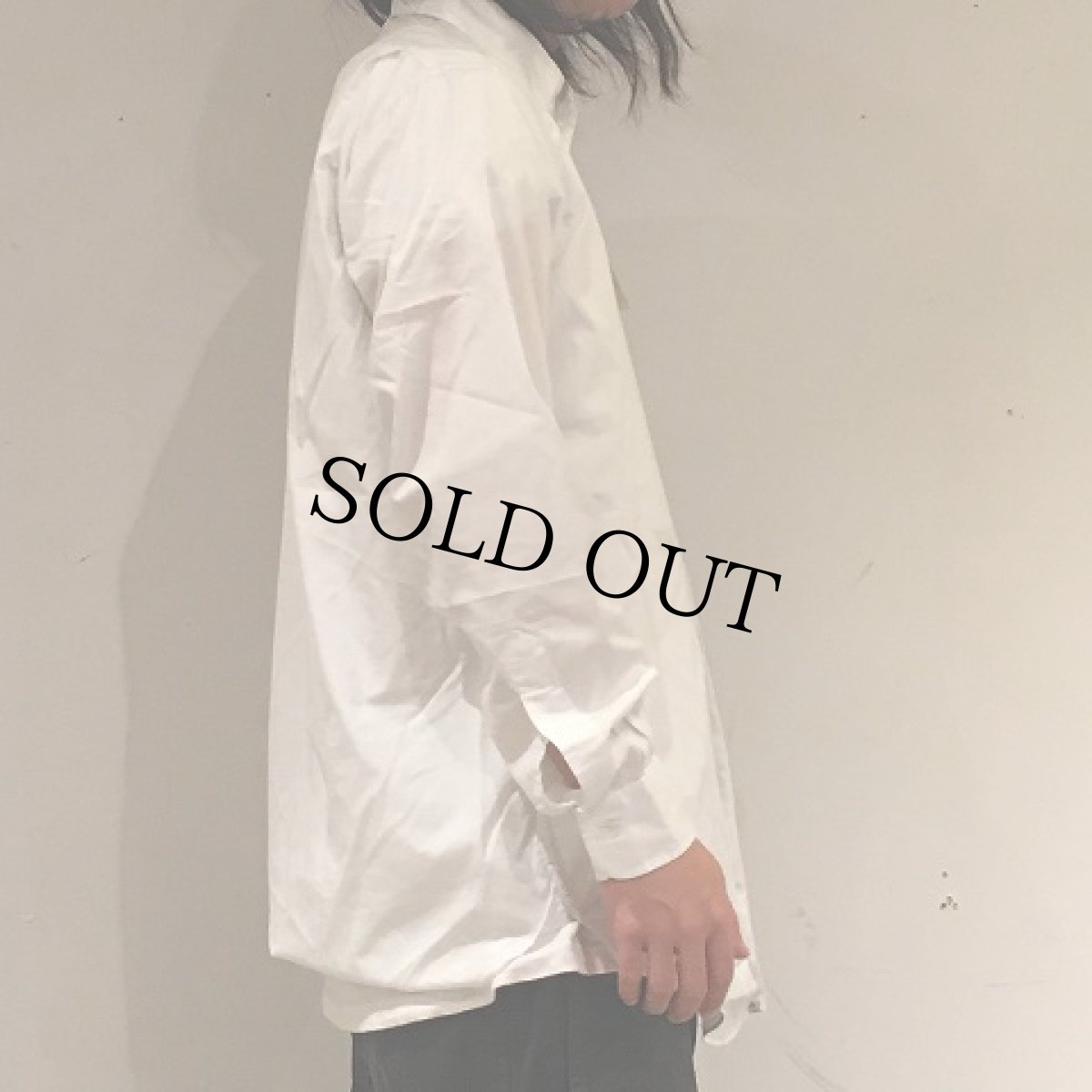 画像3: 60's PILGRIM White Cotton Shirt DEADSTOCK (3)