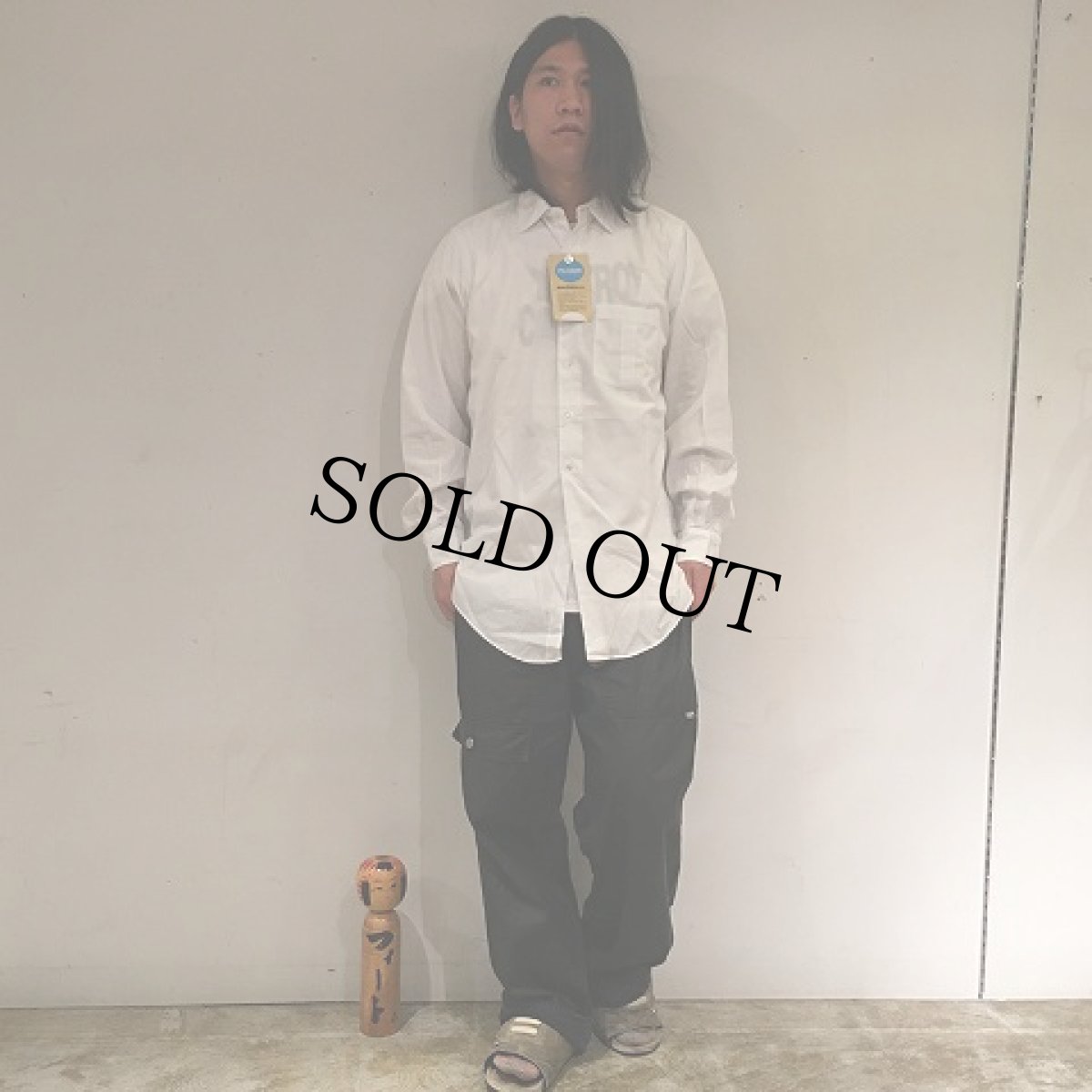 画像5: 60's PILGRIM White Cotton Shirt DEADSTOCK (5)