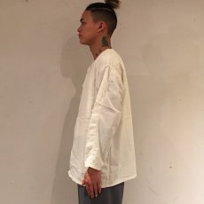 画像3: 30〜40's HALF-MOON BROADCLOTH Cotton Pajamas Shirt (3)