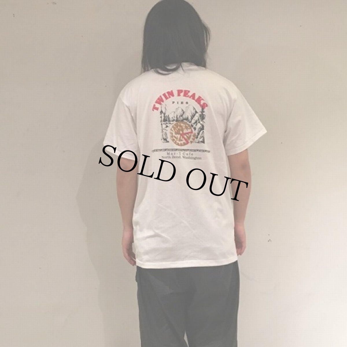 画像3: 90's TWIN PEAKS USA製 "Mar-T Cafe" Movie T-shirt L (3)