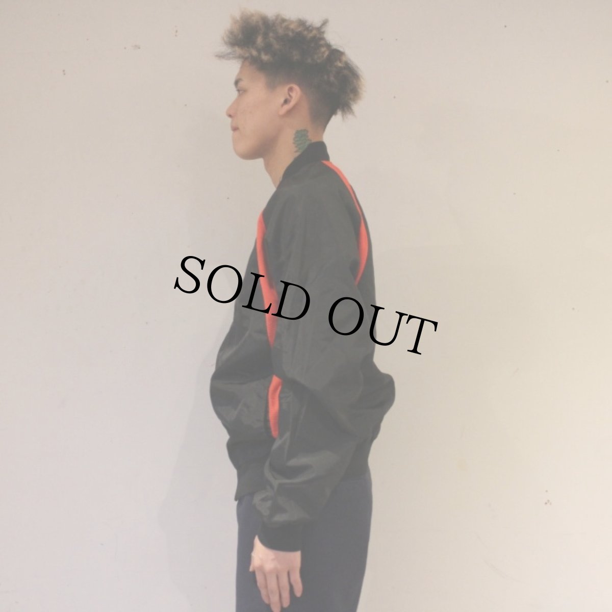 画像4: 80's NIKE 紺タグ "AIRJORDAN" Nylon Jacket L (4)