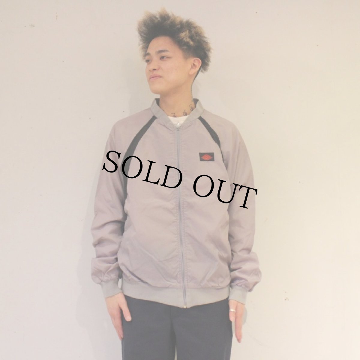 画像3: 80's NIKE 紺タグ "AIRJORDAN" Nylon Jacket L (3)