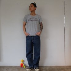 画像3: 60's Champion "PROPERTY OF SPECIAL SERVICES" ランタグ 染み込みプリント霜降りTシャツ (3)