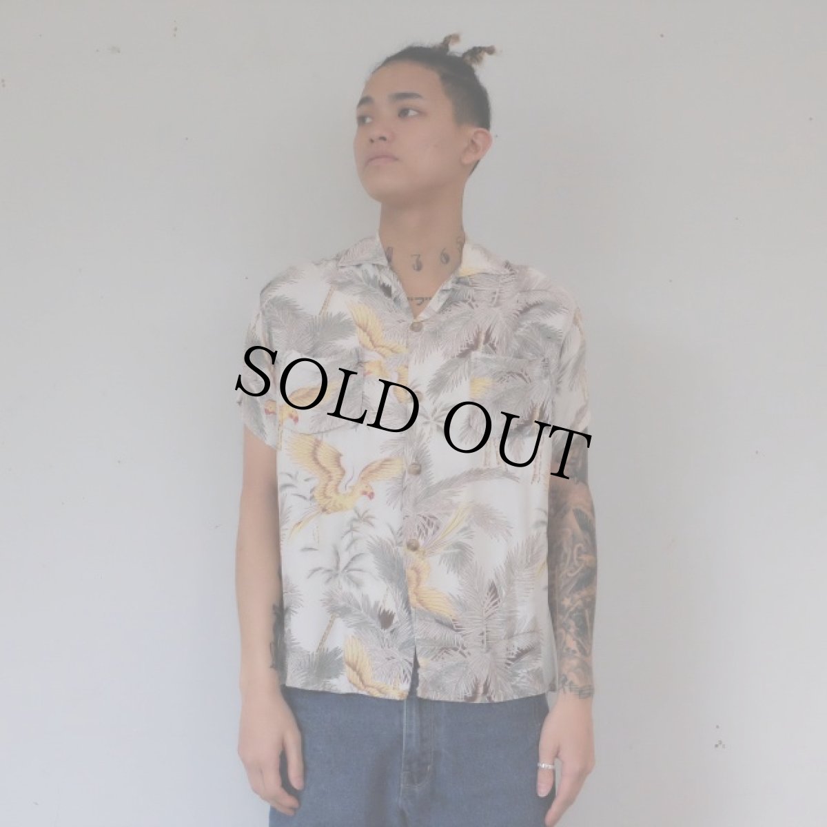 画像3: 50's PILGRIM レーヨンアロハシャツ (3)