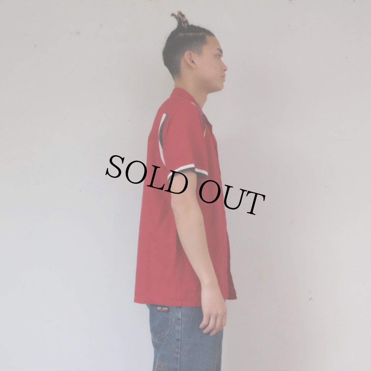 画像4: 50's〜60's Hilton USA製 チェーン刺繍ボーリングシャツ (4)