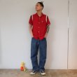 USA製　ヒルトン　ボーリングシャツ　XL　半袖シャツ　レッド ヴィンテージ 80s hilton ヴィンテージ USA製 半袖 ヒルトン ボーリングシャツ