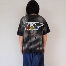 画像6: 90's AEROSMITH "get a grip tour" バンドツアー手刷りTシャツ M〜L位 (6)