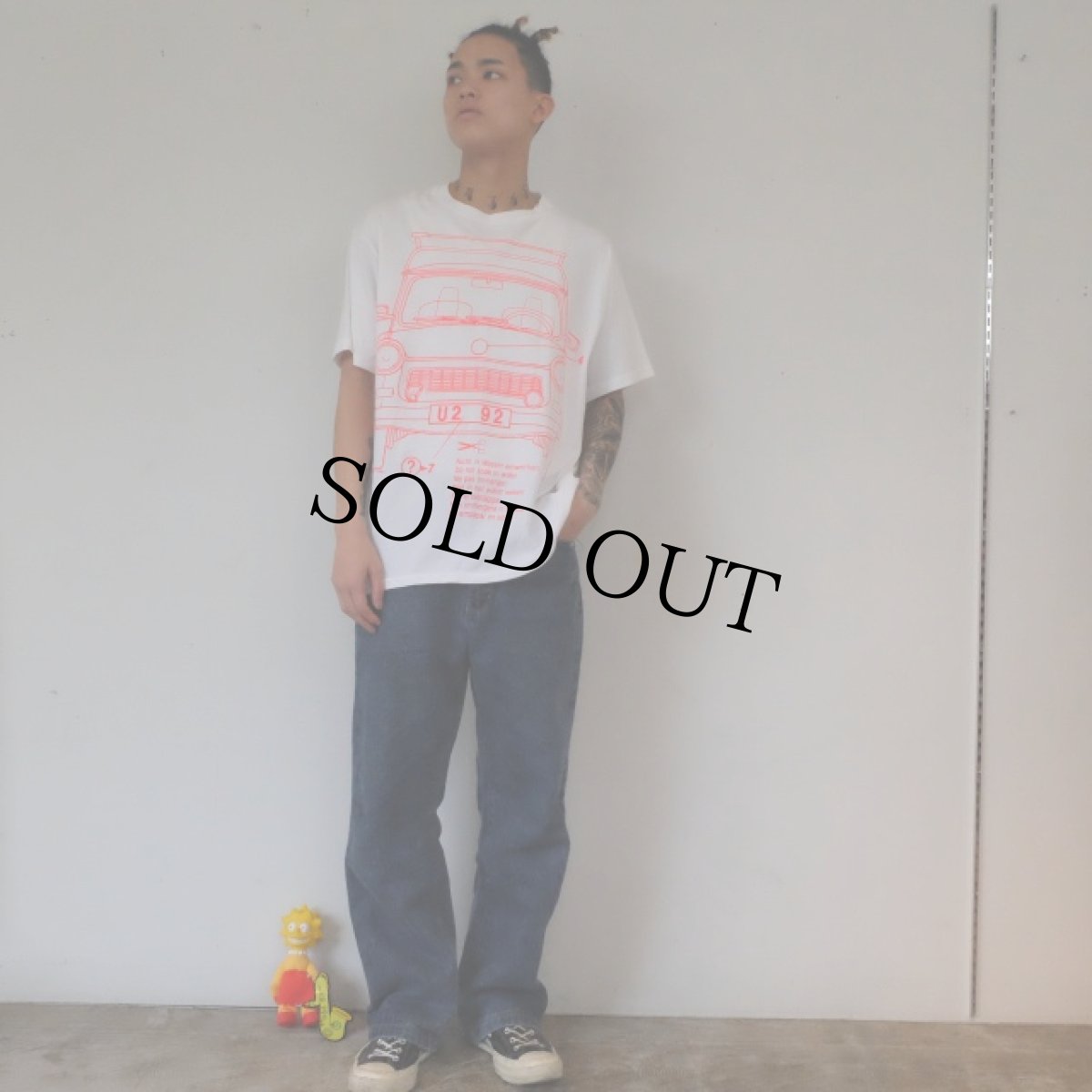 画像2: 90's U2 ロックバンドTシャツ (2)