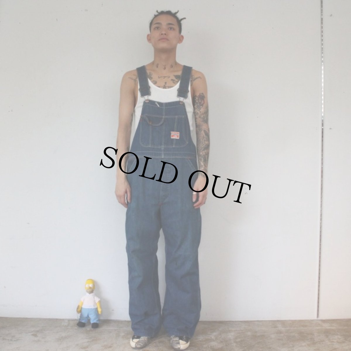 画像3: 50's PIONEER ローバック Denim Overall (3)