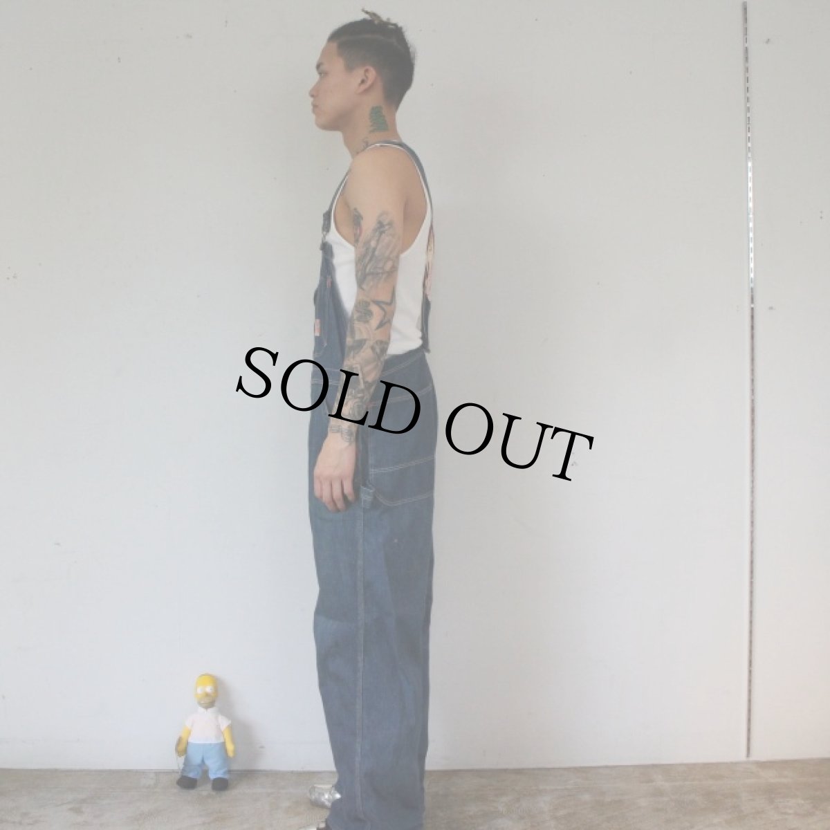 画像4: 50's PIONEER ローバック Denim Overall (4)