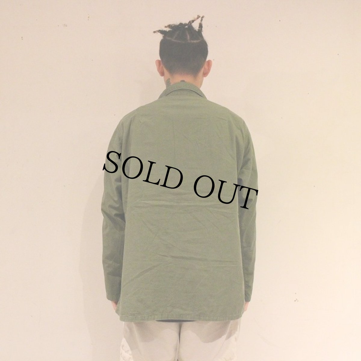 画像6: 60's U.S.ARMY Poplin Utility Shirt 2nd (6)