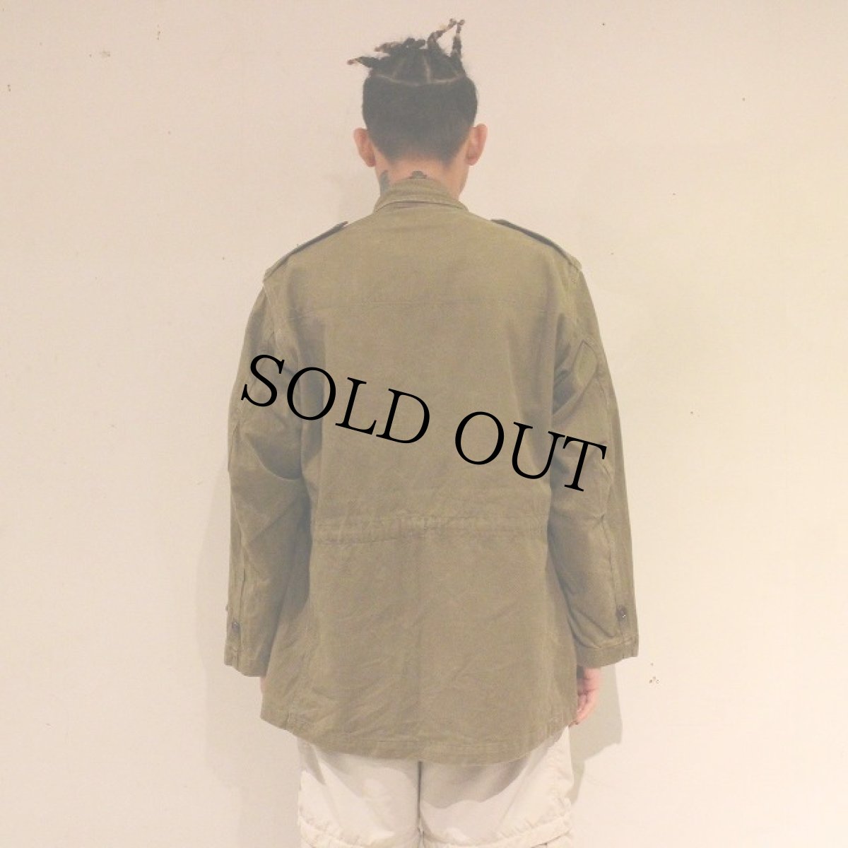 画像5: 50's French Army M-47 HBT Jacket 後期 (5)