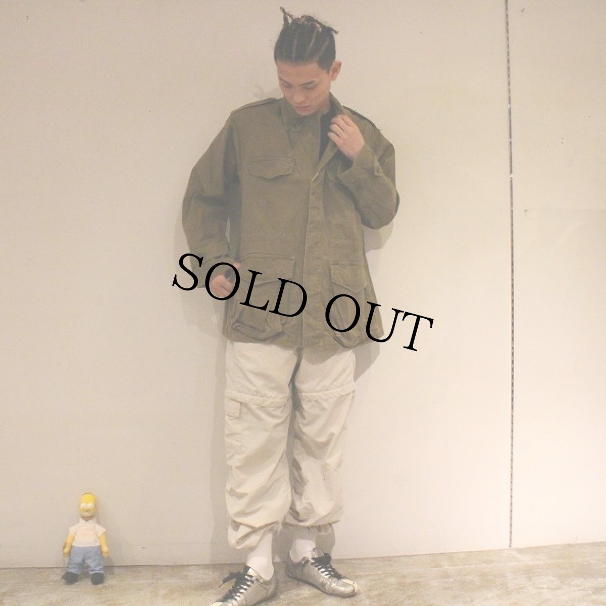 画像6: 50's French Army M-47 HBT Jacket 後期 (6)