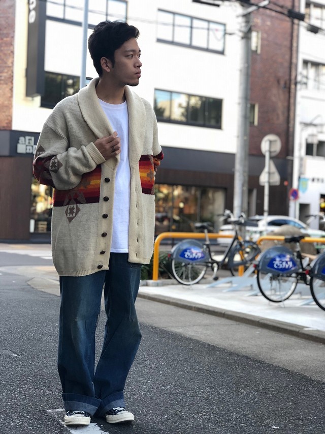 あんたつのkeep on truckin 375☆USN デニム巻きパンツ☆PENDLETON