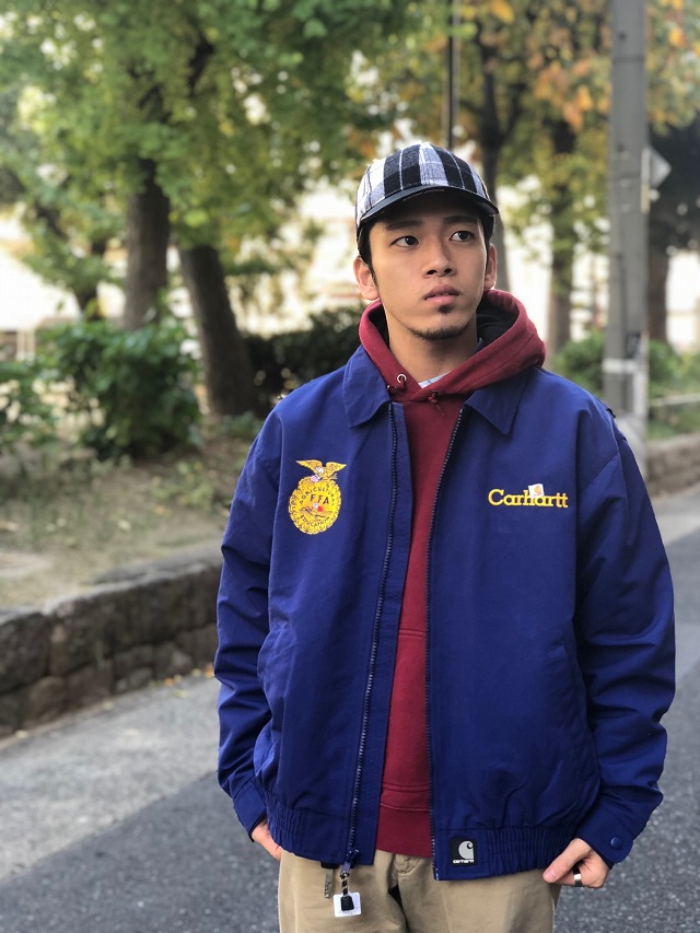 ハラちゃんの知らない世界 11 ☆Carhartt FFA ナイロンファーマーズ ...