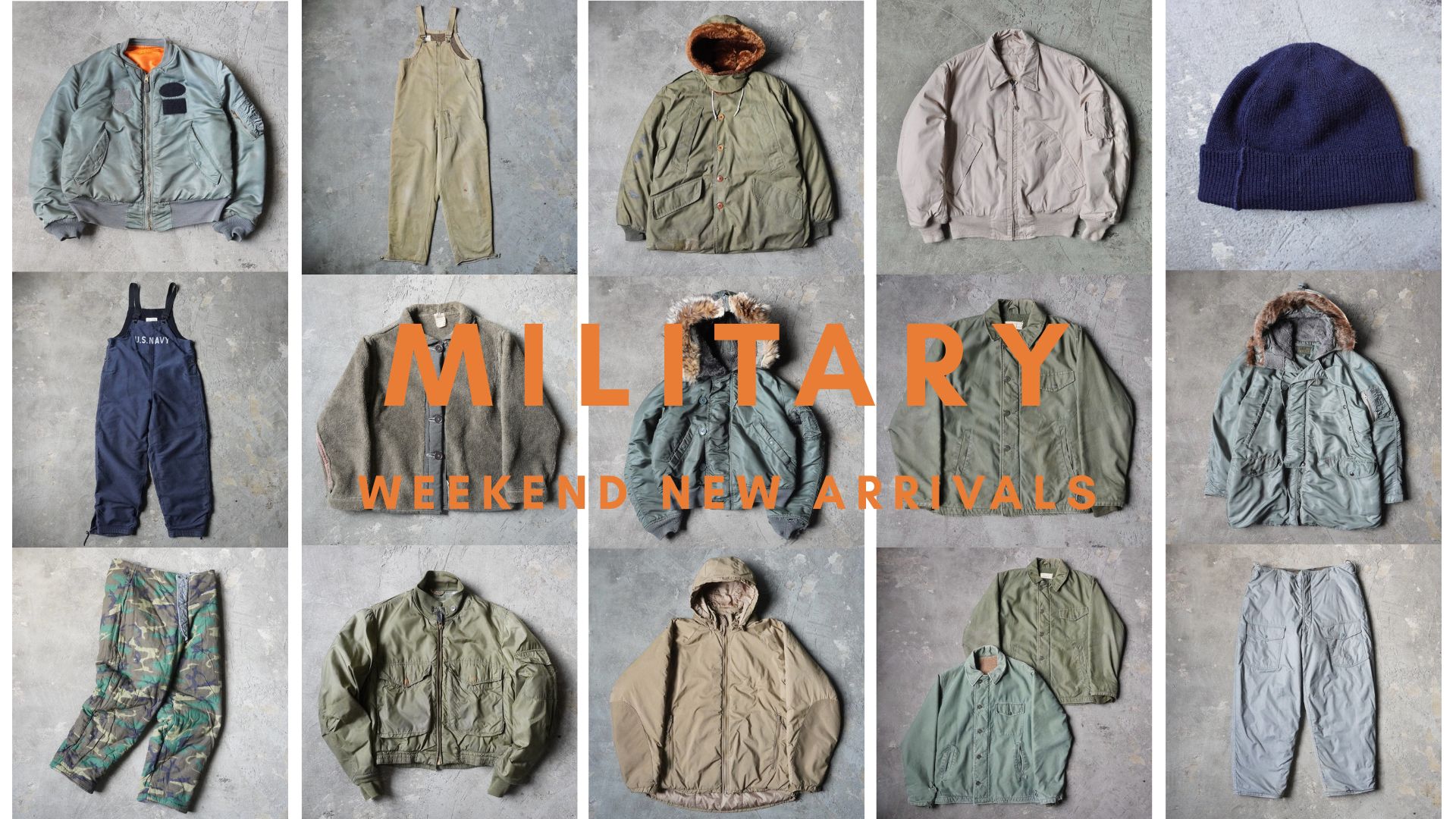 WEEKEND NEW ARRIVALS