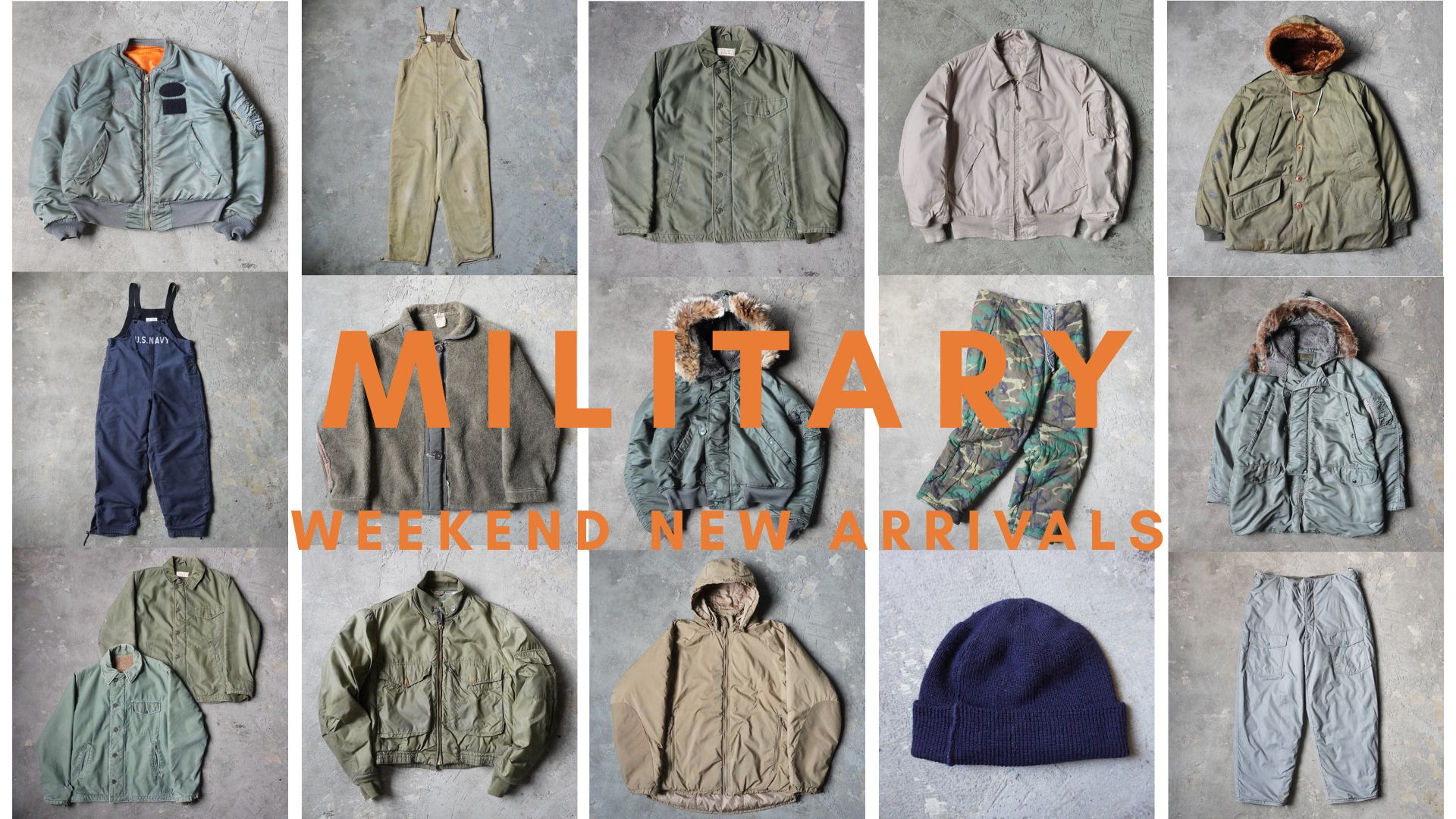 WEEKEND NEW ARRIVALS