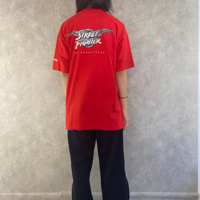 90's STREET FIGHTER USA製 ロゴプリントTシャツ XL