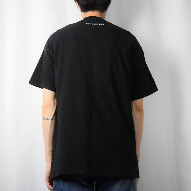 黒 ブラック アップル 企業 テック |ヴインテージ古着屋Feeet