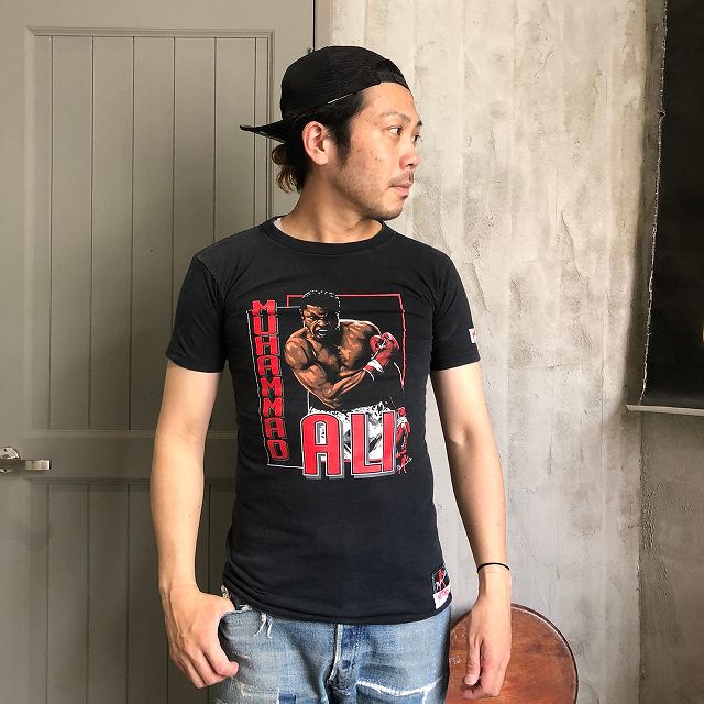 90's MUHAMMAD ALI USA製 ボクシングTシャツ L