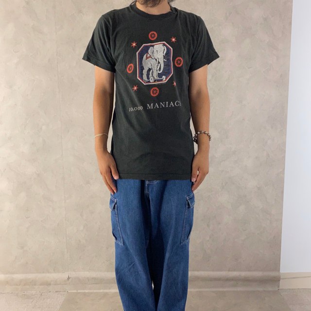 80's 10,000 MANIACS USA製 Rock Band T-shirt L