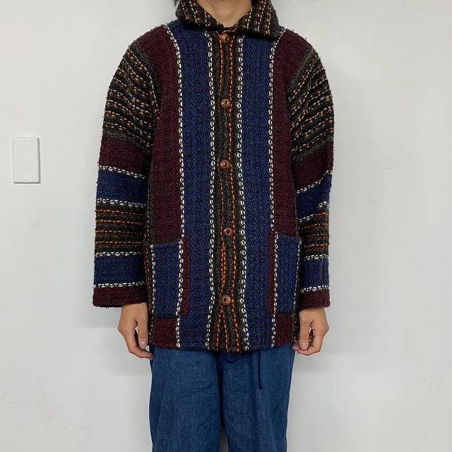handmade ニットジャケット