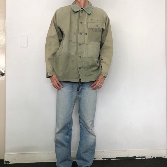 希少40s USMC M-44 HBT JACKET ヴィンテージ