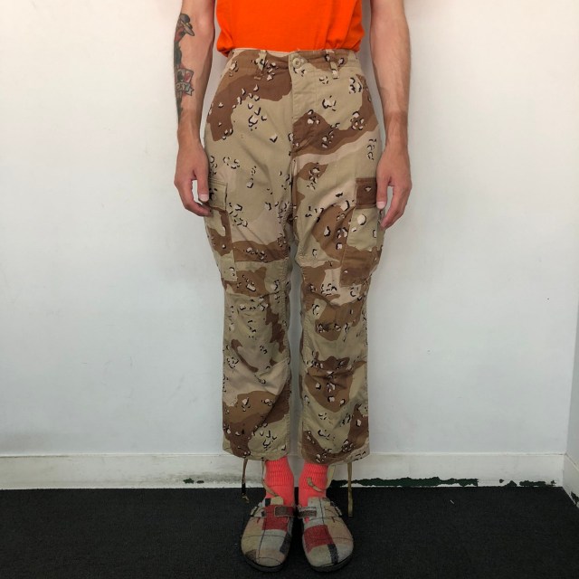 80年代 アメリカ軍 陸軍 迷彩 カモフラージュ デザートカモ