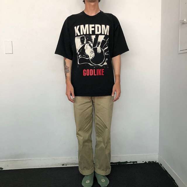 KMFDM インダストリアルバンドTシャツ XL