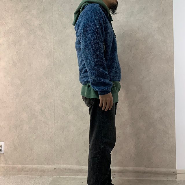 PATAGONIA H/Z NATIVE BORDER STRIPE FLEECE JACKET（'99/X