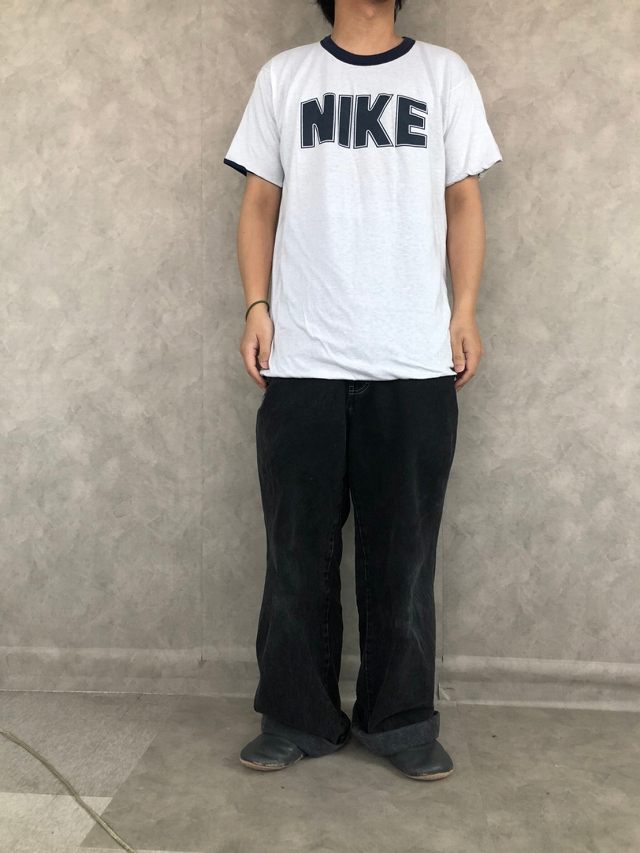 NIKE 紺タグ　かまぼこtシャツ ヴィンテージ