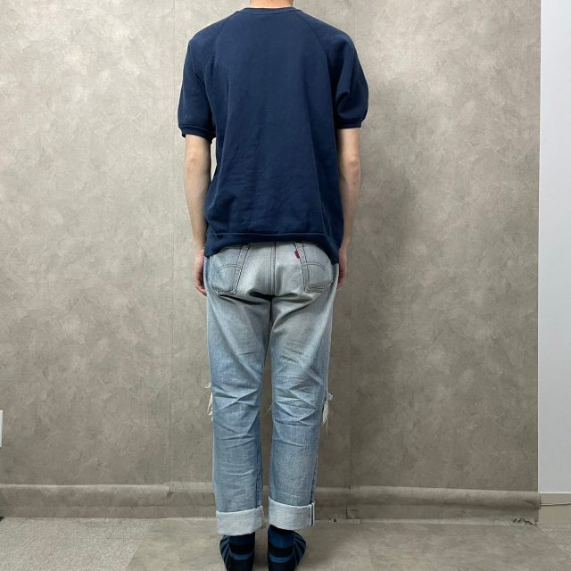 アメリカ製 ネイビー 紺 トレーナー 無地 |ヴィテージ古着屋Feeet