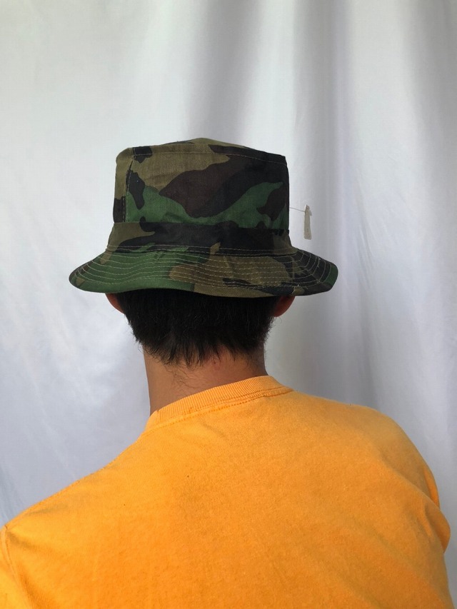ウッドランドカモ サファリハット L DEADSTOCK