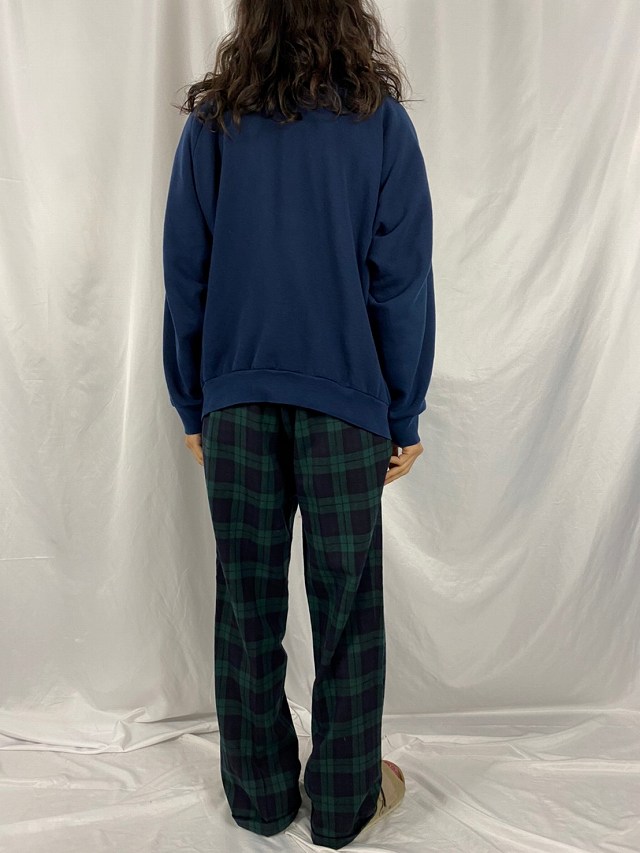 70's Pendleton USA製 ブラックウォッチチェック柄 ウールスラックス W37