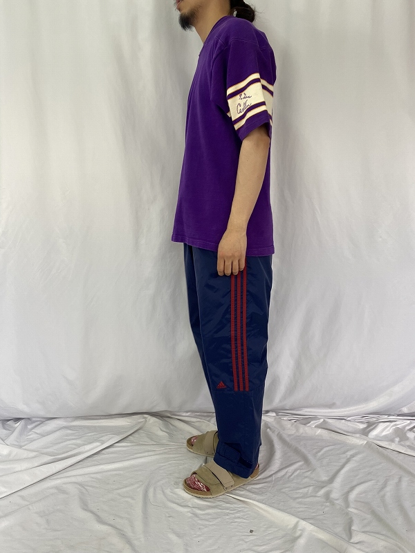 アディダス スポーツ ネイビー 赤 紺 ジャージ | ビンテージ古着屋